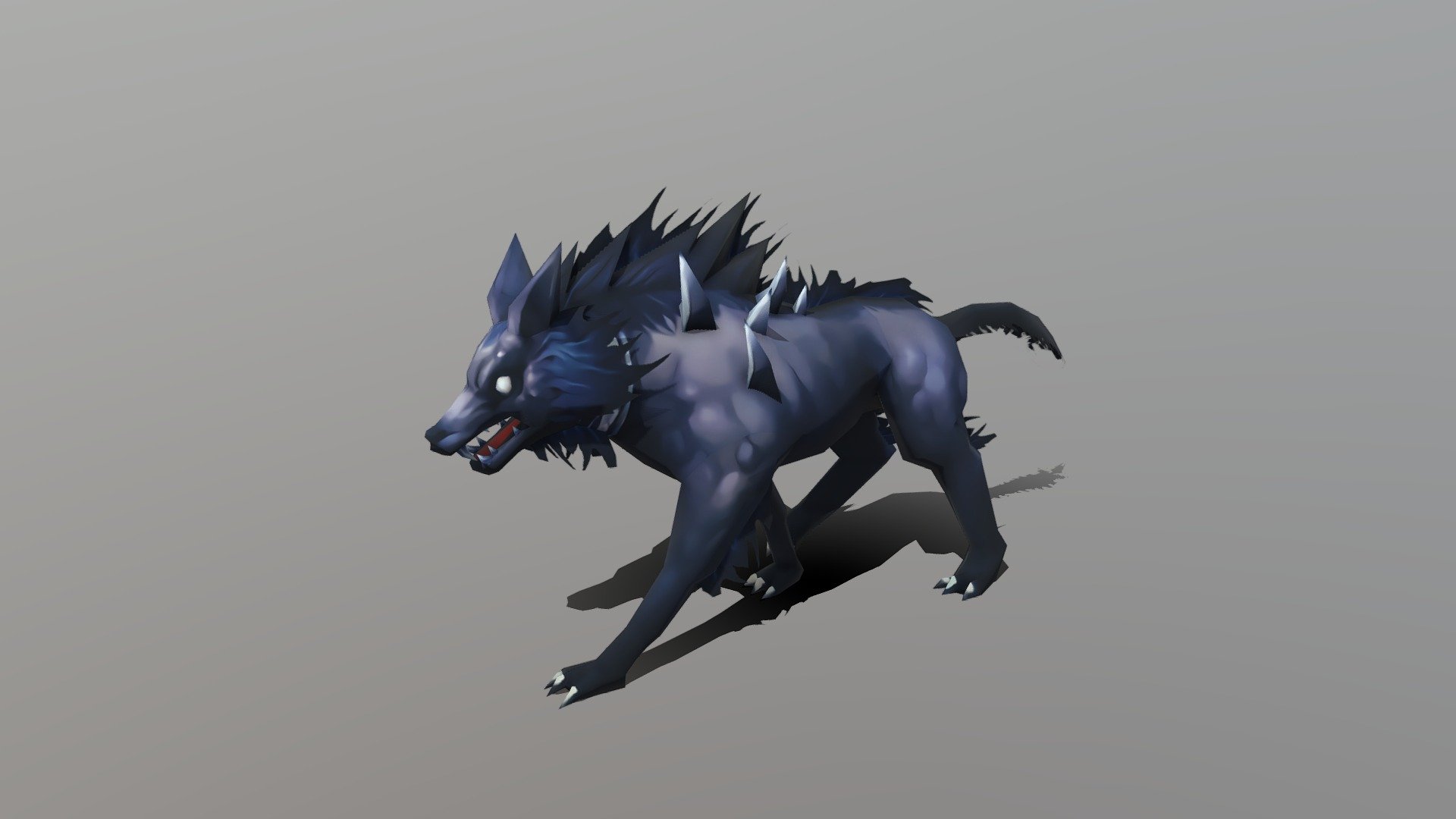 Toon Mutant Wolf - Download Free 3D model by Fubbi (@electricToy) 3d model