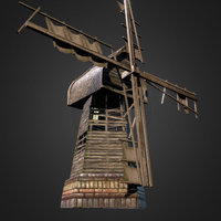 Windmill medieval, windmill