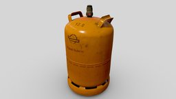 Bombona de butano / gas cylinder / gas bottle