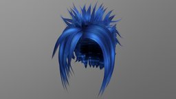 Anime Hair (Blue) hair, bluehair, blender3dmodel, pbrtextures, blender-blender3d, pbr-shader, pbrtexture, animemodel, anime3d, hairstyle, blender3d-modeling, anime-3d, hairs, pbrtexturing, animestyle, pbr-game-ready, pbr-materials, blender, pbr, blender3d, blue, anime