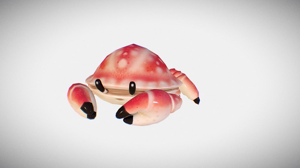 Crab - 3D model by Mayleemouse. 3d model