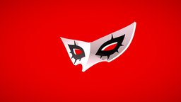 Protagonist/Jokers Mask (Persona 5) videogame, masquerade, thief, persona, mask, cosplay