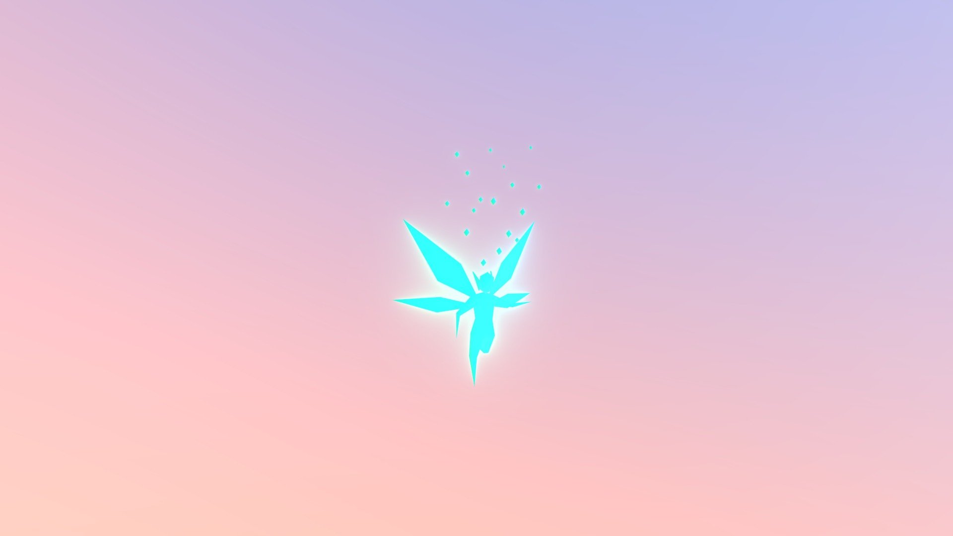 low poly Fairy suitable for mobile games - Fairy - 3D model by Onigraphics - VR e Games (@drop05) 3d model