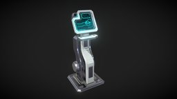 SciFI Control Panel scifiprops, gameart, gameasset, gameready