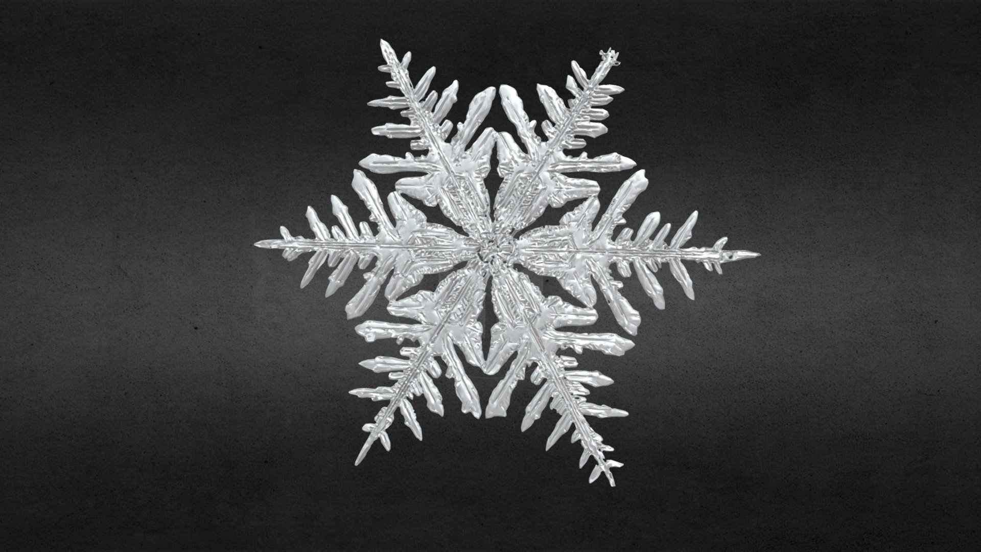 Snowflake - Snowflake - Buy Royalty Free 3D model by PARSONSARTS (@tomparsons) 3d model