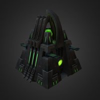 WH Necron Monolith blender-warhammer
