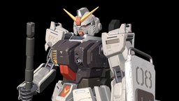 RX-79[G] Gundam Ground Type (Project M) mech, b3d, mecha, mobilesuit, rx-79, blender, gundam