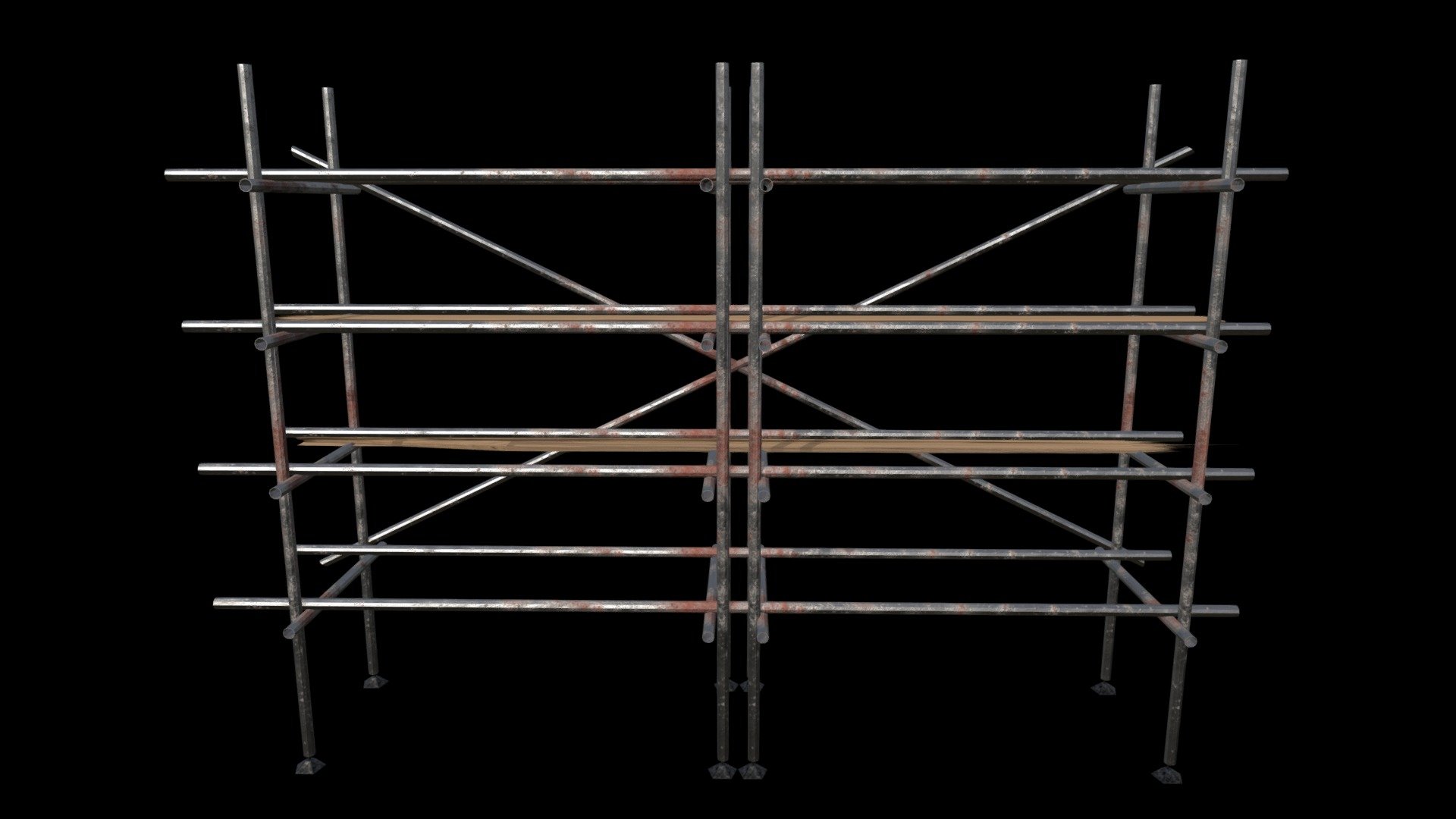 scaffolding - 3D model by emilybonnett 3d model