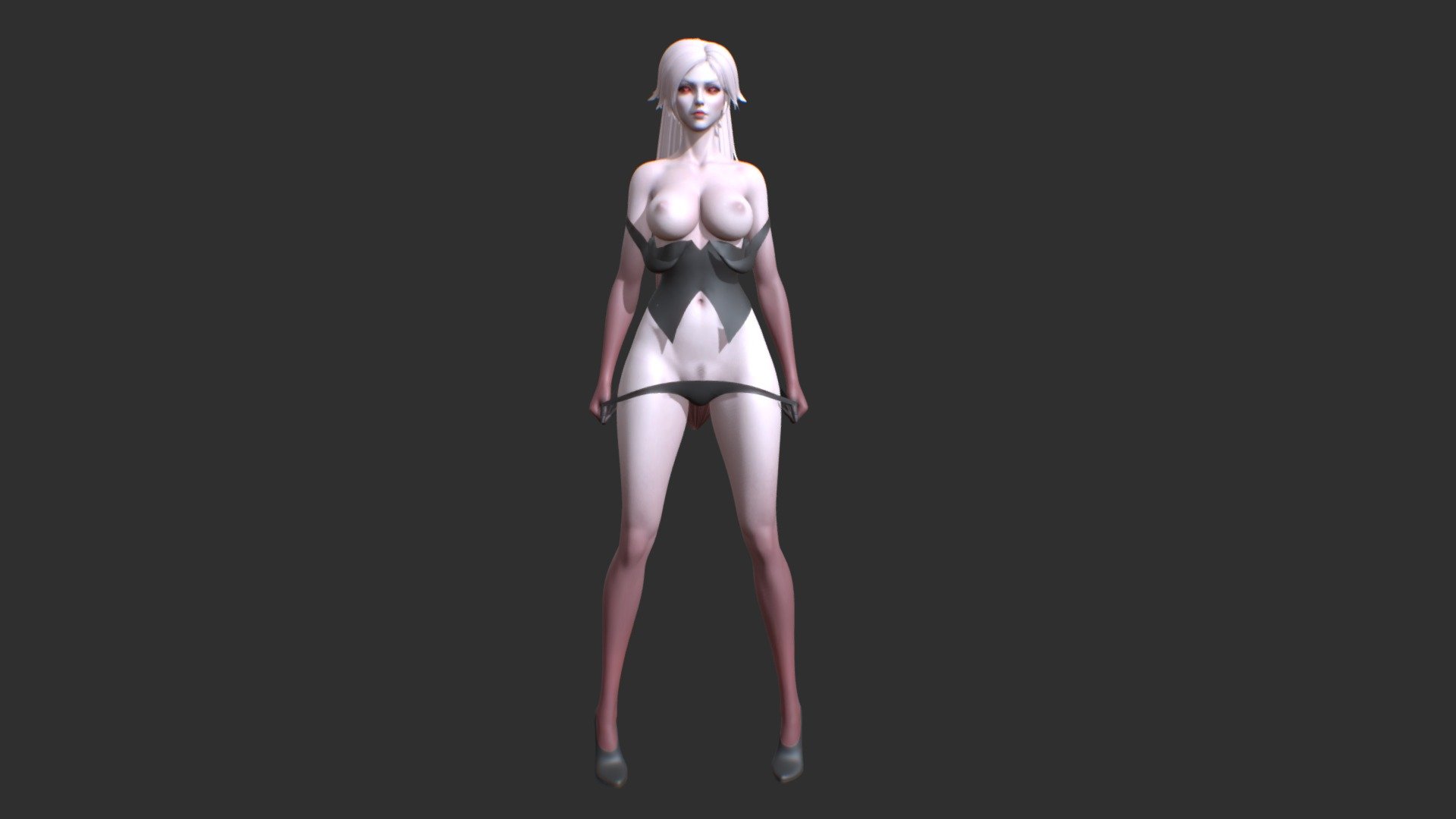 another pose idea - Nica Pose 2 (NSFW) - 3D model by Rodesqa 3d model