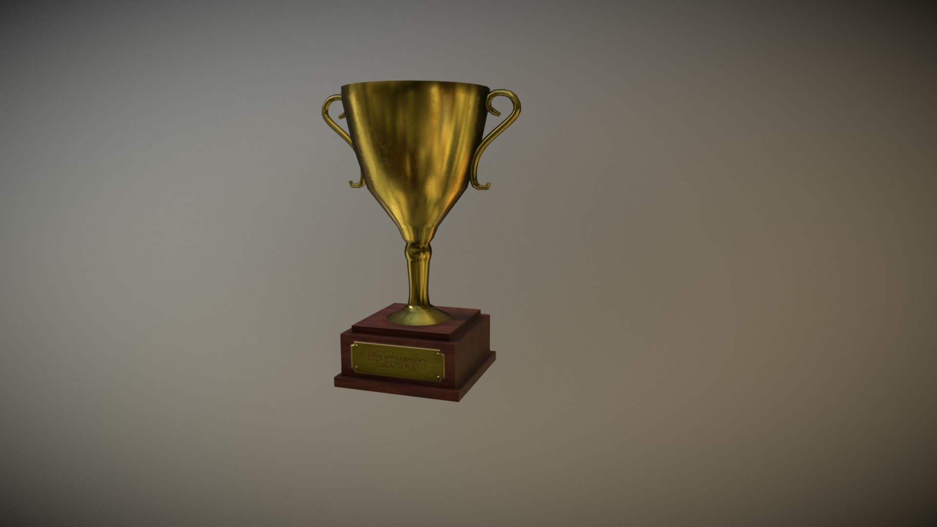 one of the prop for my student video game project called NightMaze - Trophy - Download Free 3D model by nicolas saude (@nicolas.saude) 3d model