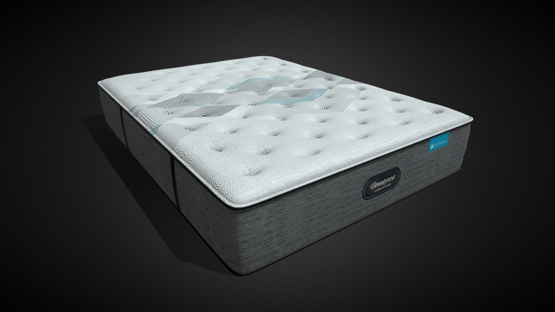 High poly matress - Matress - Download Free 3D model by Sunny (@sunny7610) 3d model