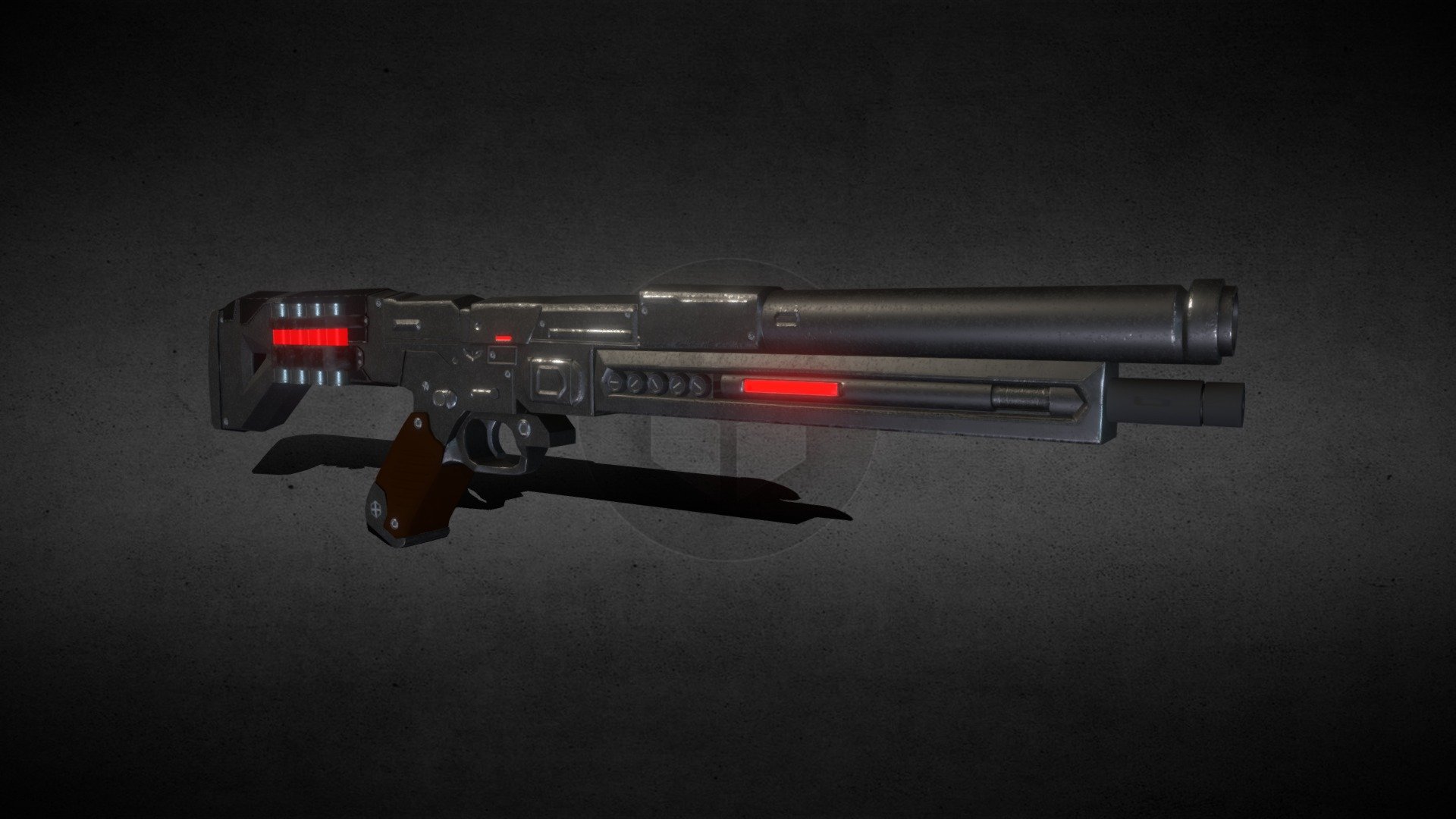 A SCI-FI Shotgun inspired by some parts of real parts of some weapons this weapon was one of my first experience as a weapon artist was made for a canceled Indie game inspired by resident evil but in a sci-fi setting it is ready for a game engine it has 5800 verts 5406 polys and 10702 tris and the texture are 2048 x 2048 the textures are PBR and .PNG it is Diffuse. Emissive, Metallic, Roughness and Normal Map - SCI-FI Shotgun - Buy Royalty Free 3D model by paburoviii 3d model