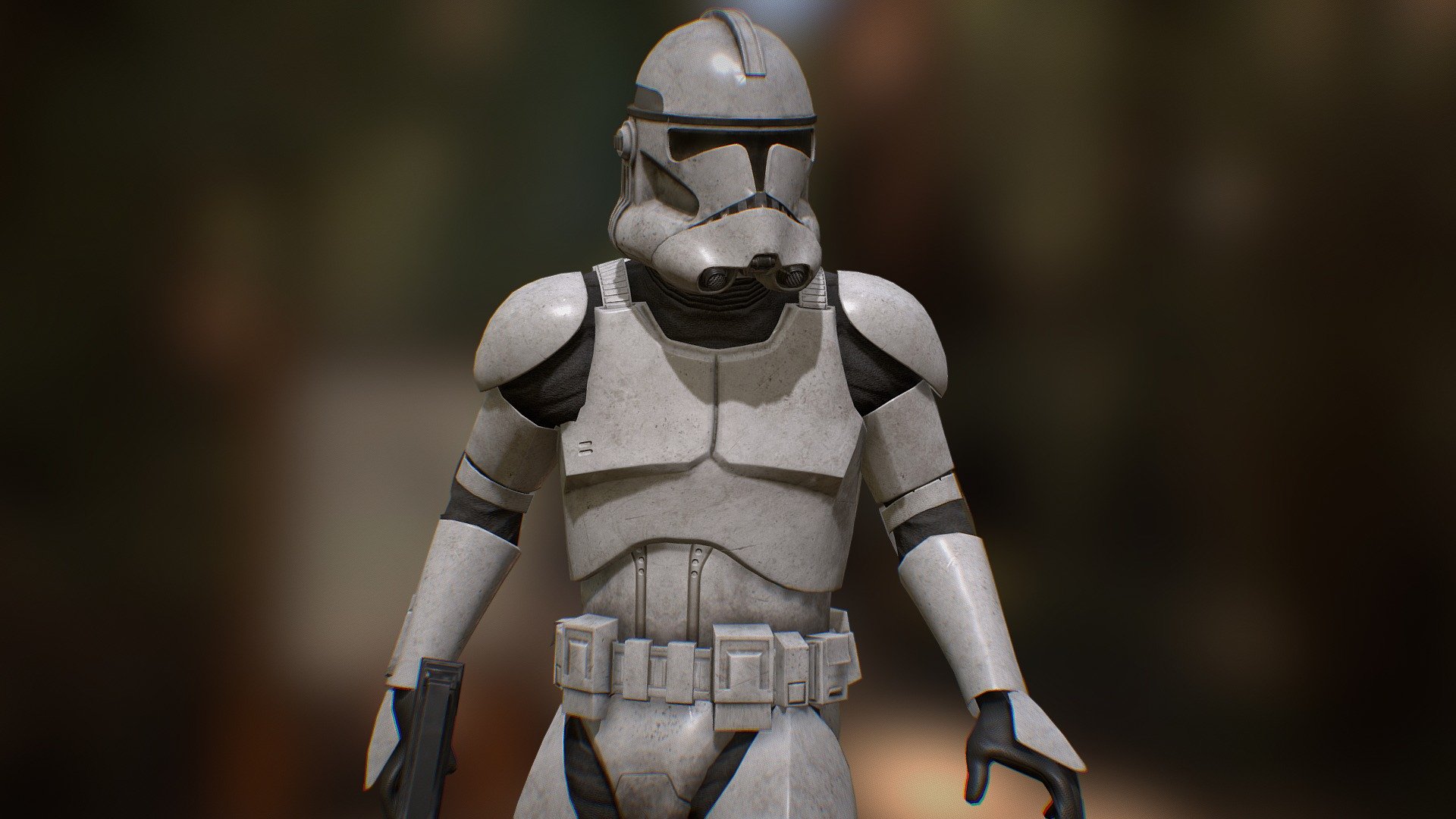 IMPORTANT
This is an older model and the quality isn't the best, but maybe it will still be useful for someone so it's still avaible for free - **OLD** Phase II Clone Trooper + DC-15s (Rigged) - Download Free 3D model by Greg McKechnie (@mckechniegreg6) 3d model