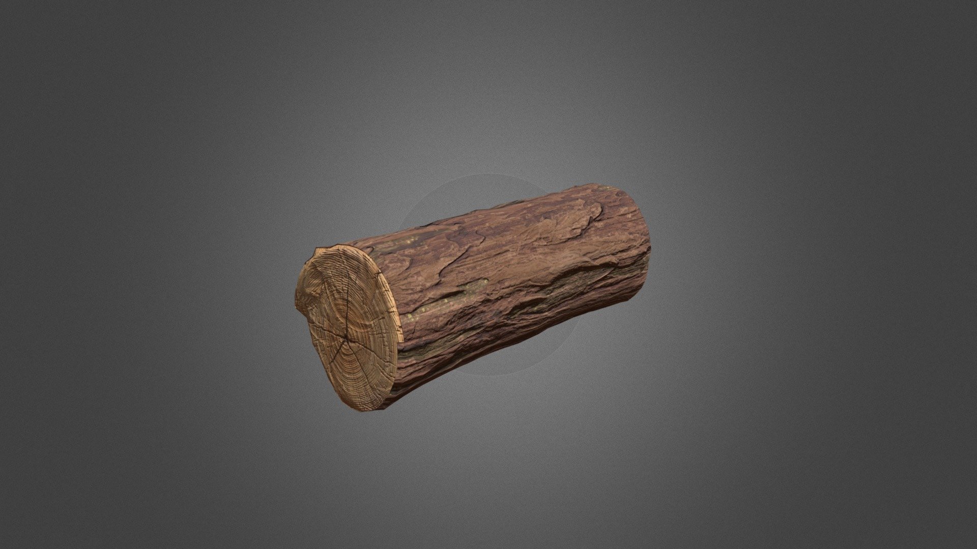 A nice log. Can be used anywhere. Fits nicely inside the home 3d model