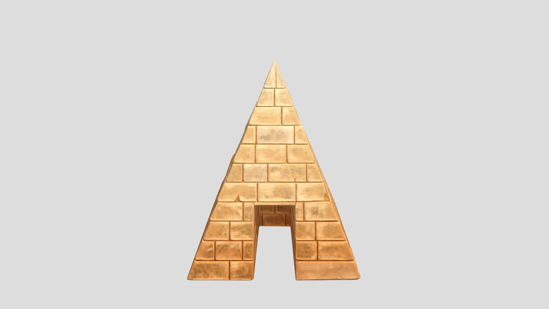 A good 3D 
you can use it for many game its good hofully you enjoy the free 3 D model give me a like if you like the model - Pyramid - 3D model by omarnasib33 3d model