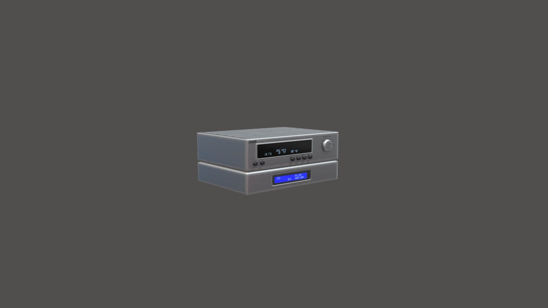hey guys this free gameready model for a DVD player - Music player Low poly - Download Free 3D model by oday 3d model