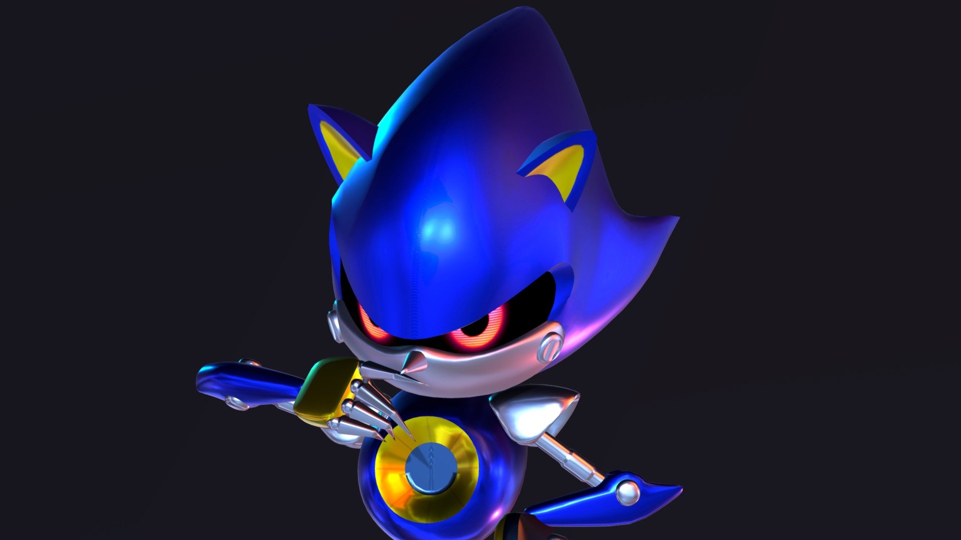 Metal sonic from sonic ova
-rigged and uv mapped
 - ova metal sonic - Buy Royalty Free 3D model by Gabrielgt16 3d model