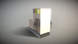 Fuel Dispensers 2 (Low- Poly)