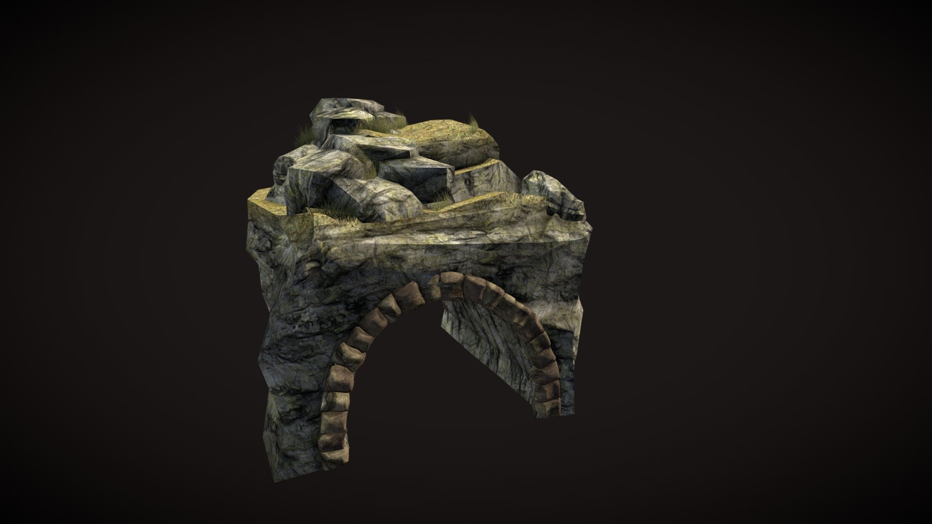 Cave - 3D model by xander.schiettekatte 3d model