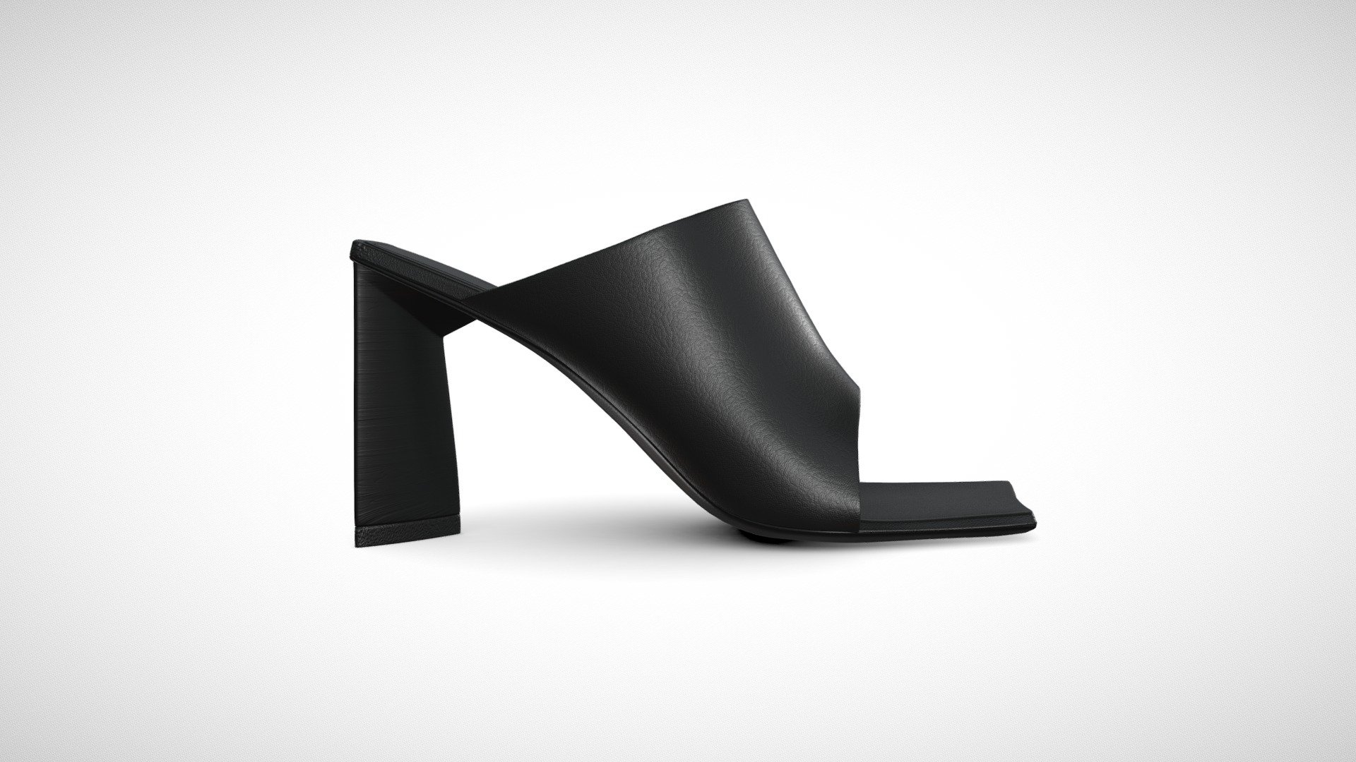 Balenciaga Heel - 3D model by Chris K (@Mountrise) 3d model