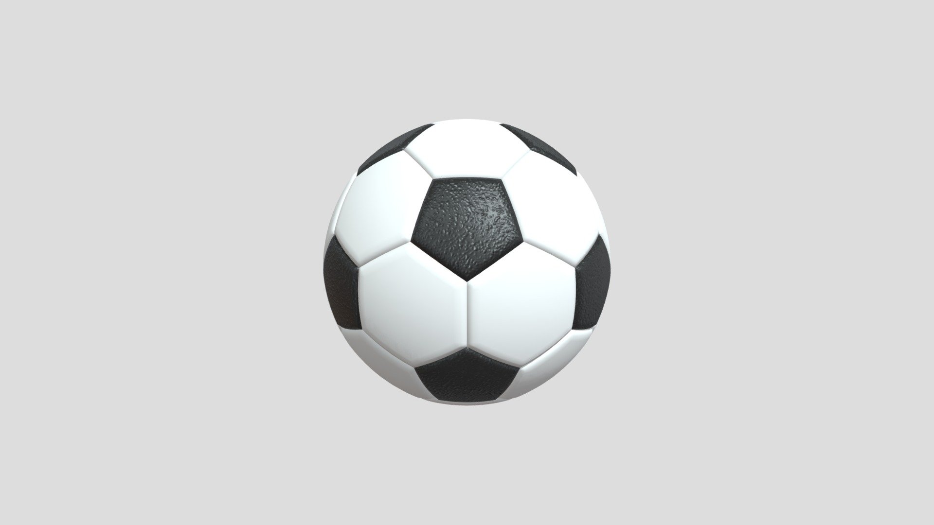 Futbol topu Fbx + obj + dokular - Ball - 3D model by 852 3d model