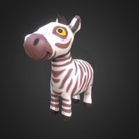 3D Toon Zebra Animated for ABC for Kids kids, animals, gamedev, zebra, nature, blackwhite, animated-cartoon, unity3d, 3d, horse, animated