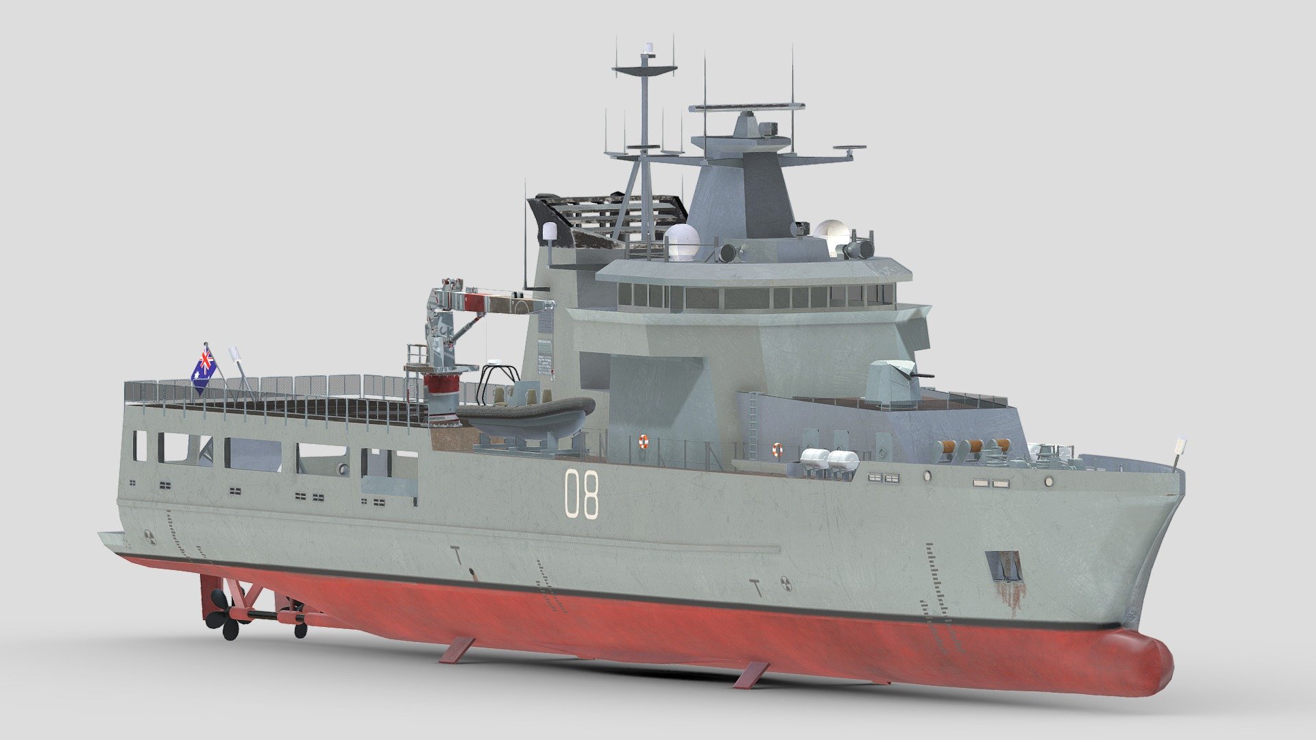 Hi, I'm Frezzy. I am leader of Cgivn studio. We are a team of talented artists working together since 2013.
If you want hire me to do 3d model please touch me at:cgivn.studio Thanks you! - Arafura Class OPV - Buy Royalty Free 3D model by Frezzy3D 3d model