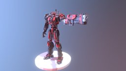 Big Red  X Robot