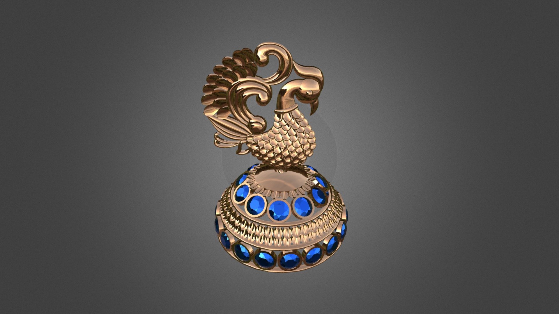 This is a 3D model of a traditional Indian Earring for all the beautiful ladies out there. This design can be used by jewellery Manufacurers for 3D printing in Wax like - DTC (direct to cast). It can also be used for SLA printing in standard Resin and make silicon moulds and follow the traditional method of jewelry manufacturing 3d model