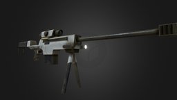 Transforming gun fiction, uv, transforming, science, sniper, low-poly-model, substancepainter, weapon, modeling, low-poly, 3d, blender, texture, lowpoly, model, military, sci-fi, futuristic, technology, gun, material
