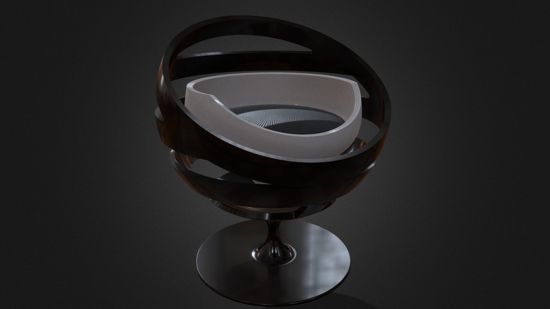 Round sphere chair ⚫
Perfect for interior design project.

Found this concept on the web!
Modeled in Rhinoceros 7 3d model