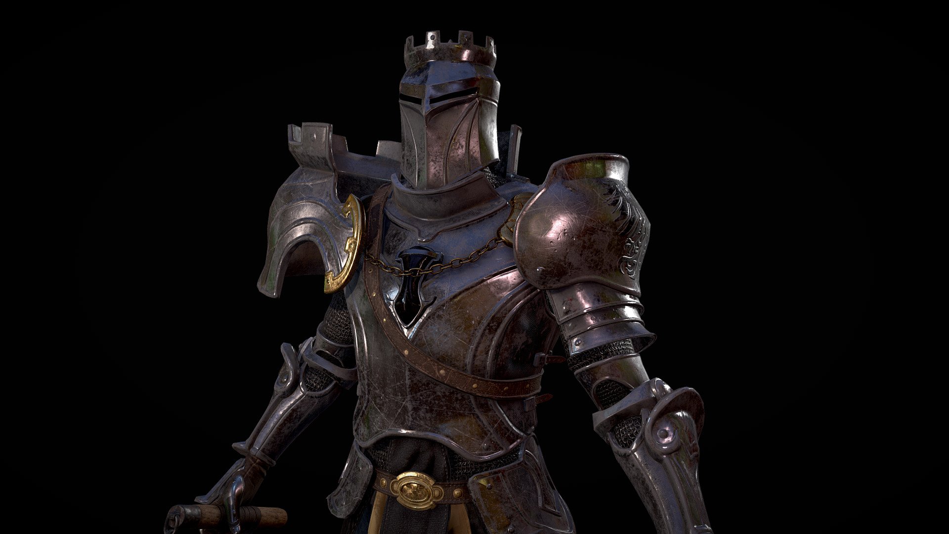 Medieval Armor - 3D model by Tomas Ibar (@tomasibar) 3d model