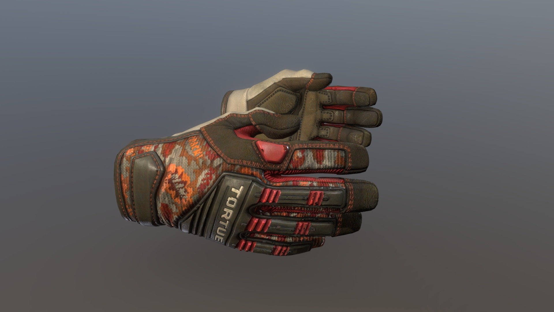 ? - Specialist Gloves | Pow! - 3D model by Daimon (@daimn) 3d model