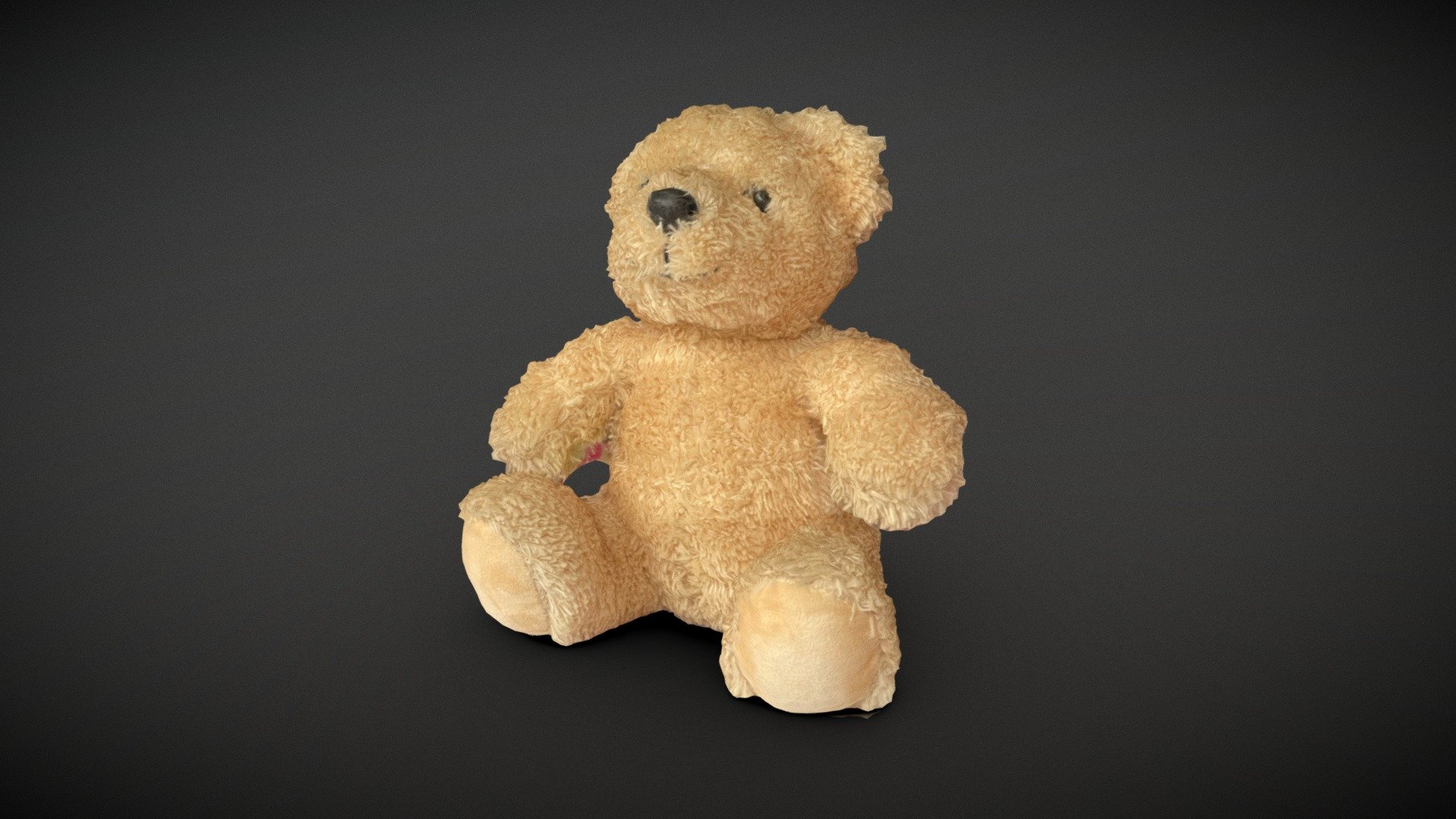 Toy Muppet bear - Teddy bear - Buy Royalty Free 3D model by xinige (@l13261404616) 3d model