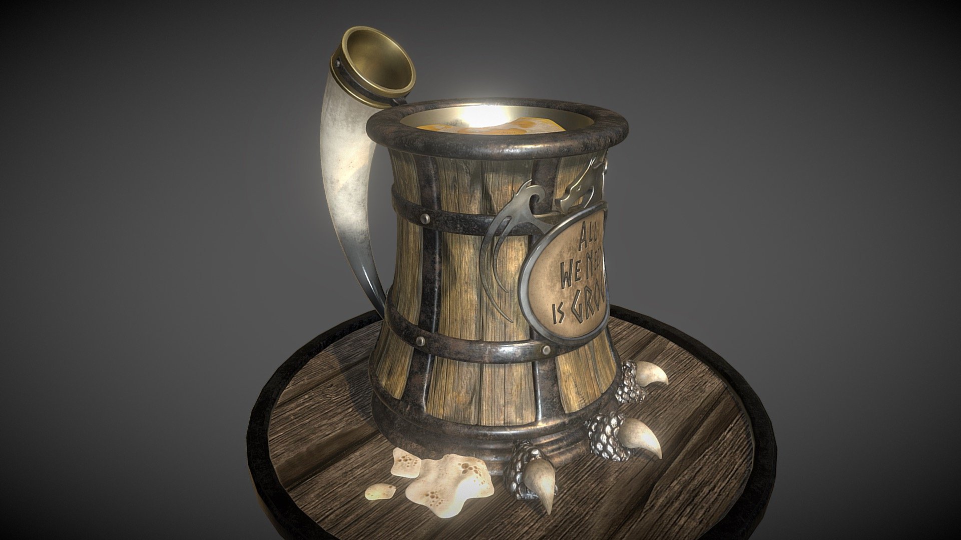 Beer Bust Viking Mug made for the GDC Beer Bust Challenge.

Getting Textures Ready 3d model