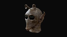 Star Wars Rodian character Head