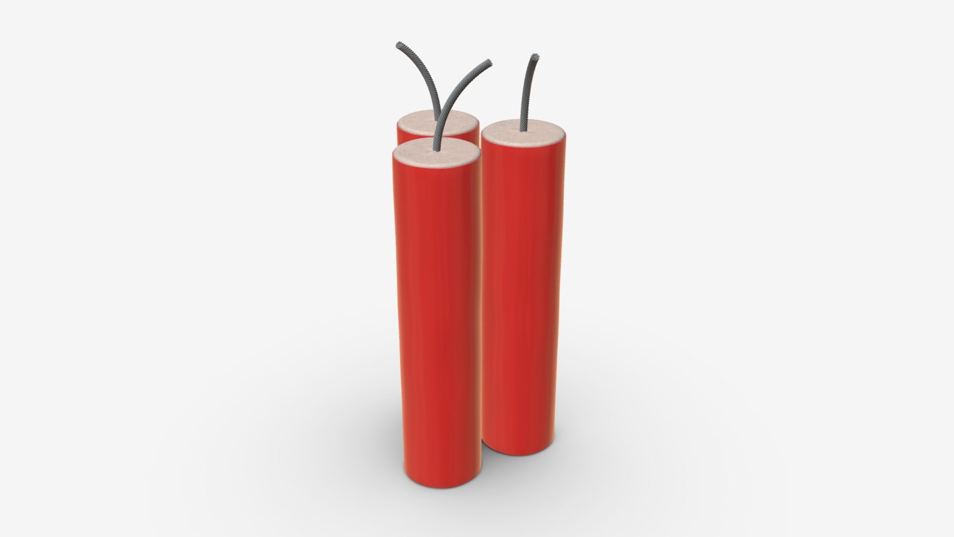 Fireworks firecracker 03 - Buy Royalty Free 3D model by HQ3DMOD (@AivisAstics) 3d model
