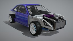 Nissan Silvia Pro Drifting Chassis frame, nissan, chassis, silvia, s13, drifting, vr38, unibody, ps13, noai, dmec, prodrifting