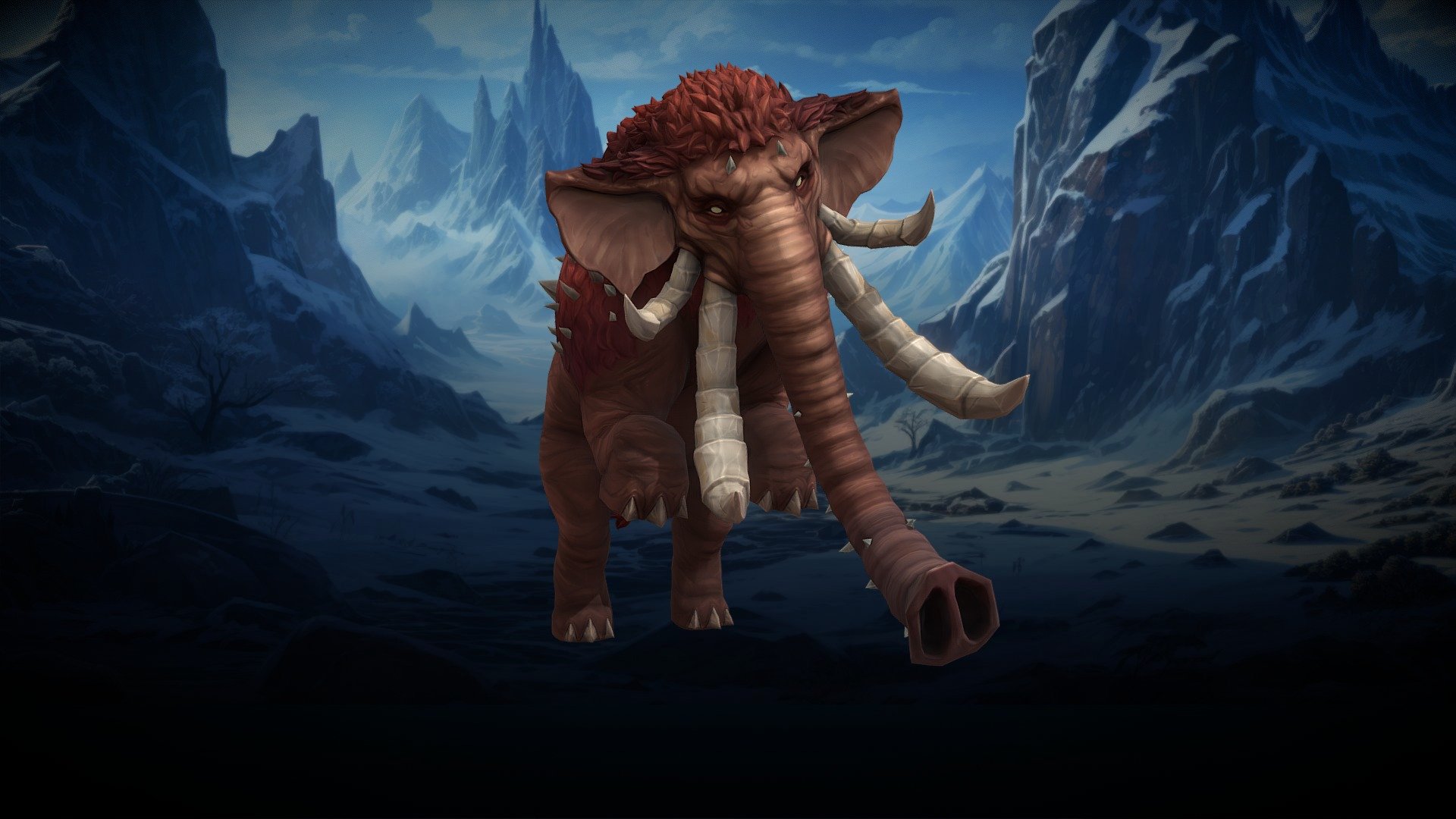 Stylized character for a project.

Software used: Zbrush, Autodesk Maya, Autodesk 3ds Max, Substance Painter - Stylized Fantasy Wild Mammoth - 3D model by N-hance Studio (@Malice6731) 3d model