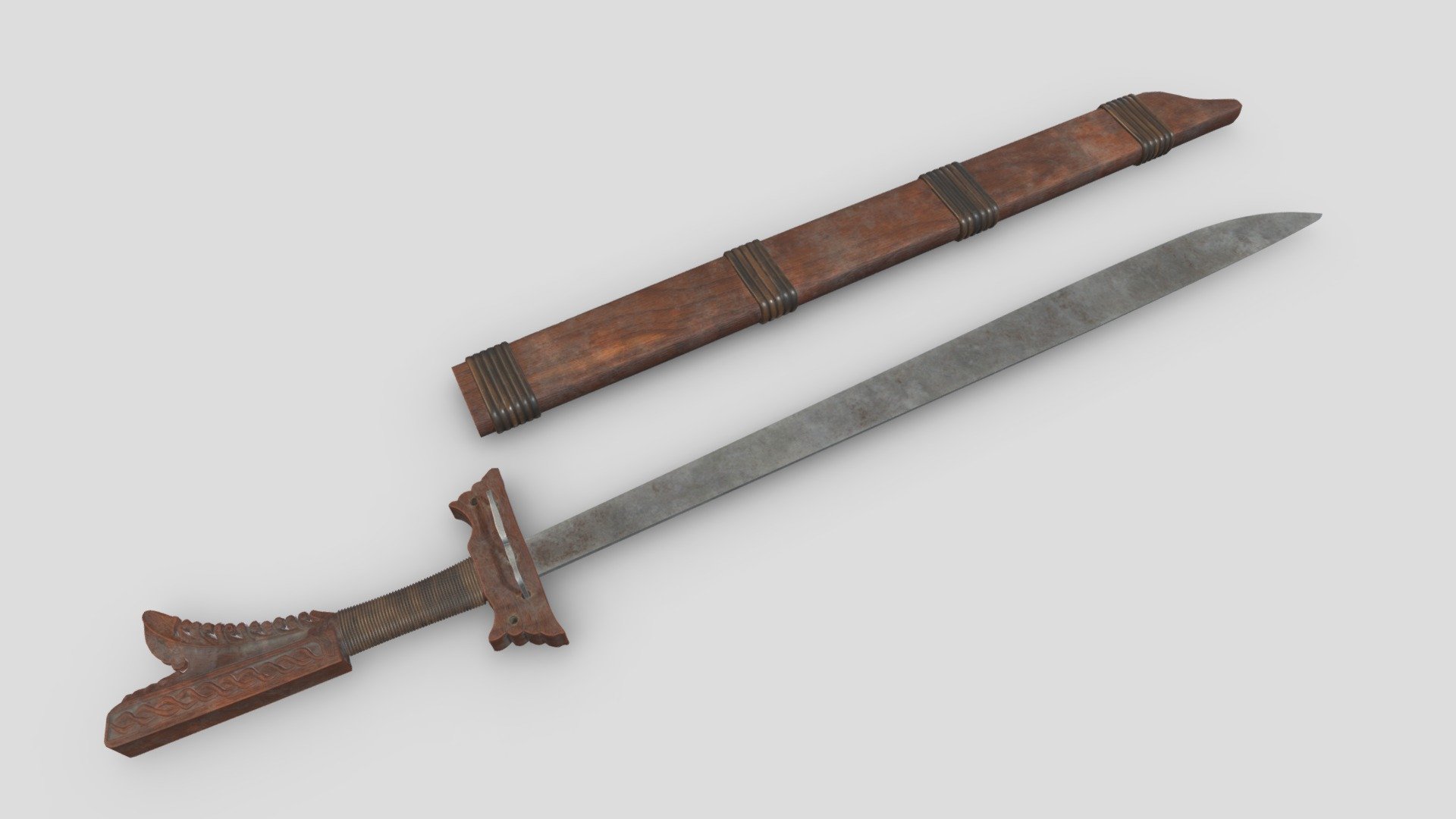 Hi, I'm Frezzy. I am leader of Cgivn studio. We are finished over 3000 projects since 2013.
If you want hire me to do 3d model please touch me at:cgivn.studio Thanks you! - Kampilan Sword Low Poly Realistic PBR - Buy Royalty Free 3D model by Frezzy3D 3d model