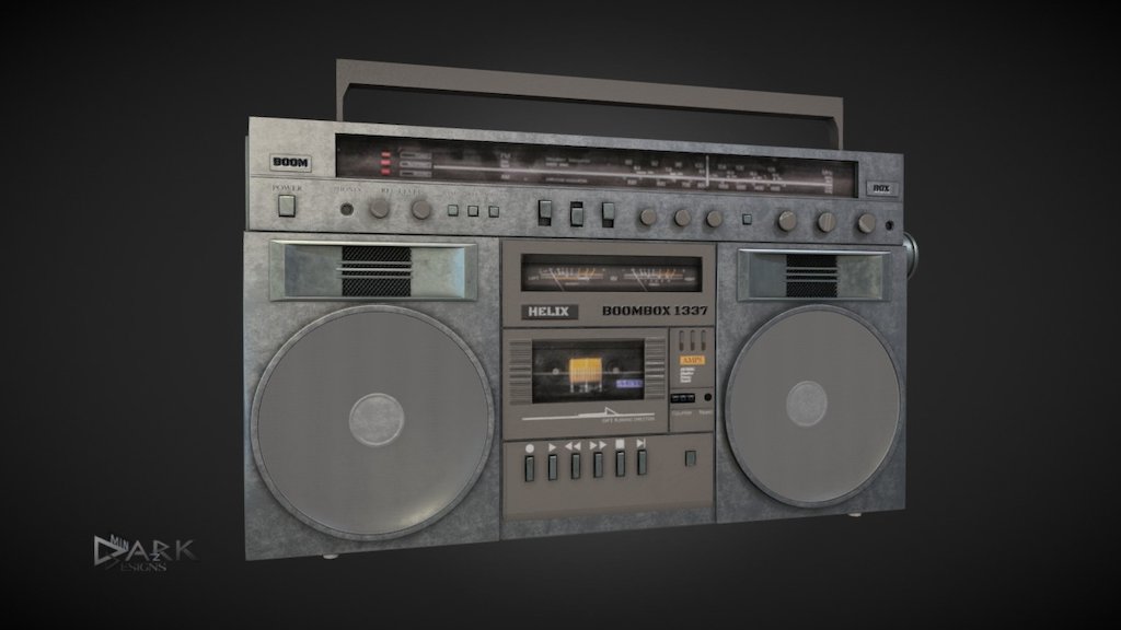 The mighty Boombox, made in Maya, 3dCoat and Substance Painter

2 Mello - An Encore In Time (Jay-Z vs. Chrono Trigger Mashup) - Boombox - 3D model by dark-minaz 3d model