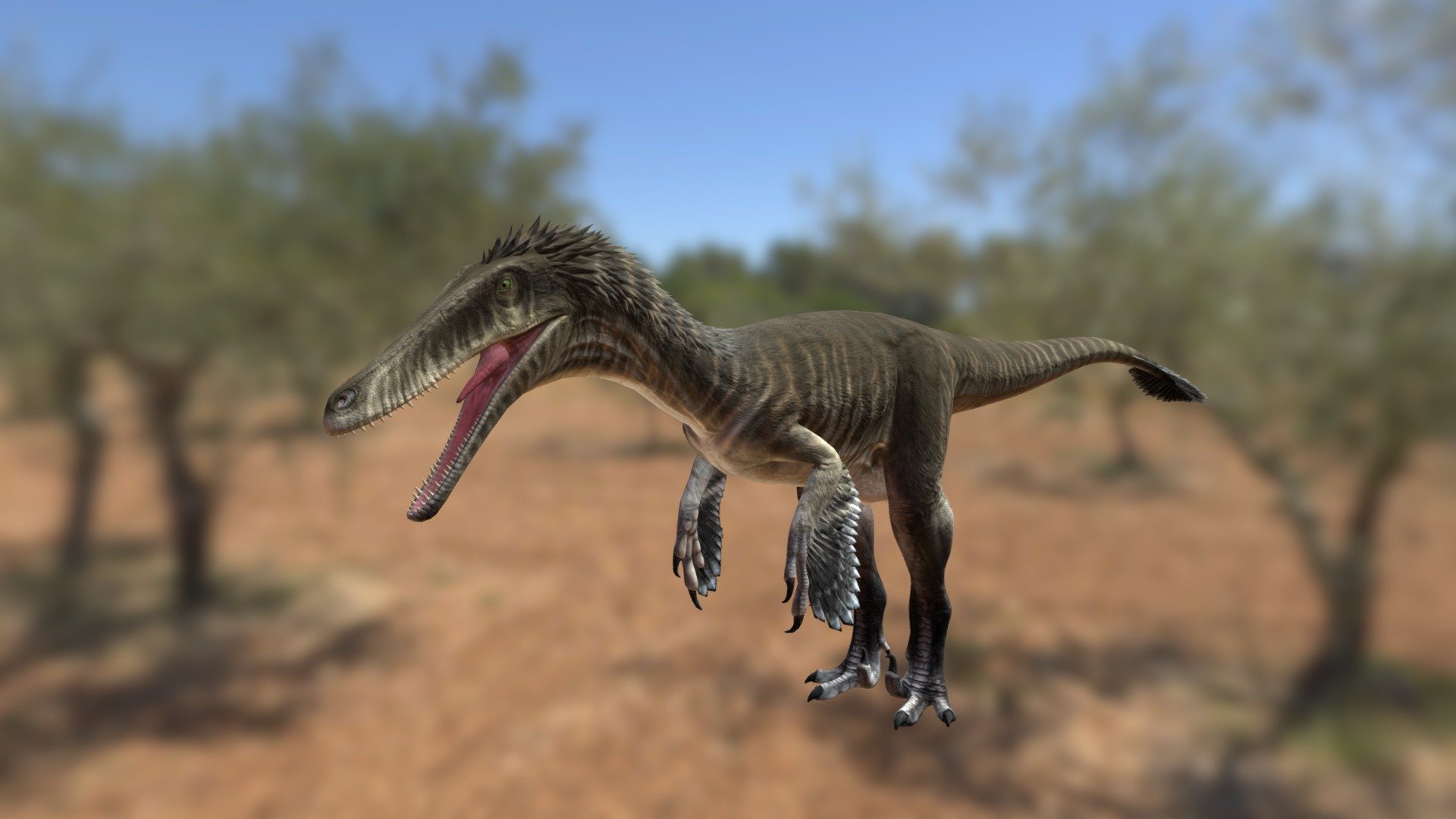 Austroraptor - 3D model by beholdmidia 3d model
