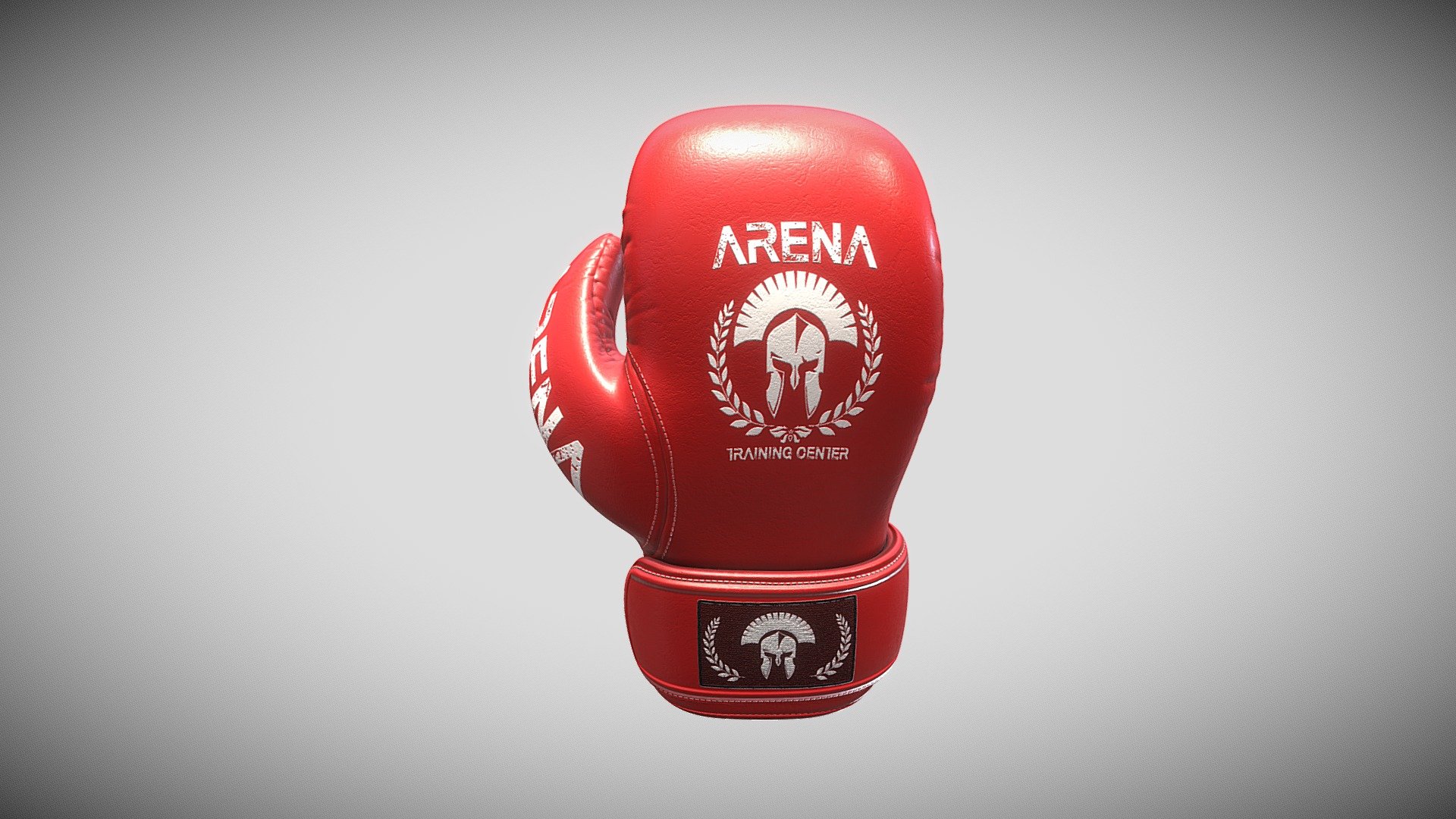 Something I made for a logo animation - Kickboxing Glove - 3D model by 3Daoist (@jason044) 3d model