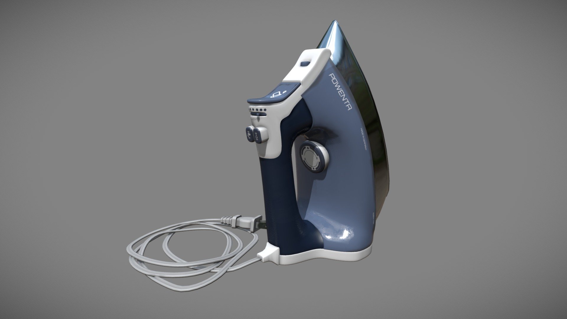 Clothes Iron - 3D model by Silas6 3d model