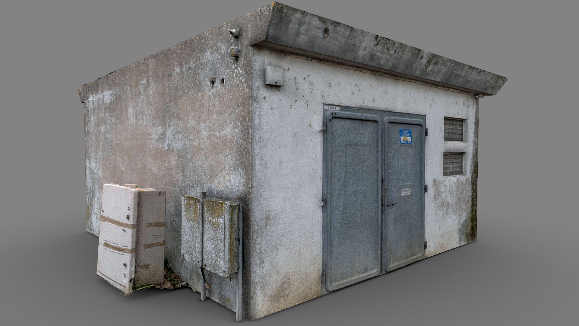 Building scan No. 2

8k textures for viewer but 16k original textures packed in files.

Urban &amp; Industrial collections

Good for adding realism to your urban / abandoned scenes

diffuse/normal/specular - Building scan No. 2 - Buy Royalty Free 3D model by 3Dystopia (@Dystopia) 3d model