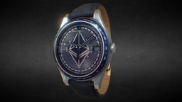 Ethereum watch style, coin, fashion, creative, watches, crypto, ethereum, watch