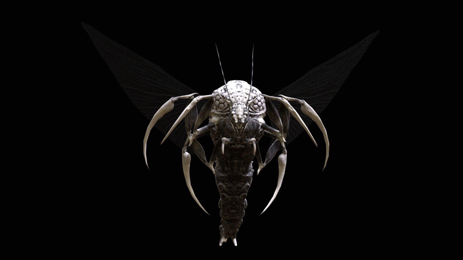 Low-poly model of the character Flying Bug 10
Suitable for games of different genre: RPG, strategy, first-person shooter, etc.
In the archive, the basic mesh
faces 8534
verts 8170

tris 15968 - FlyingBug10 - Buy Royalty Free 3D model by dremorn 3d model