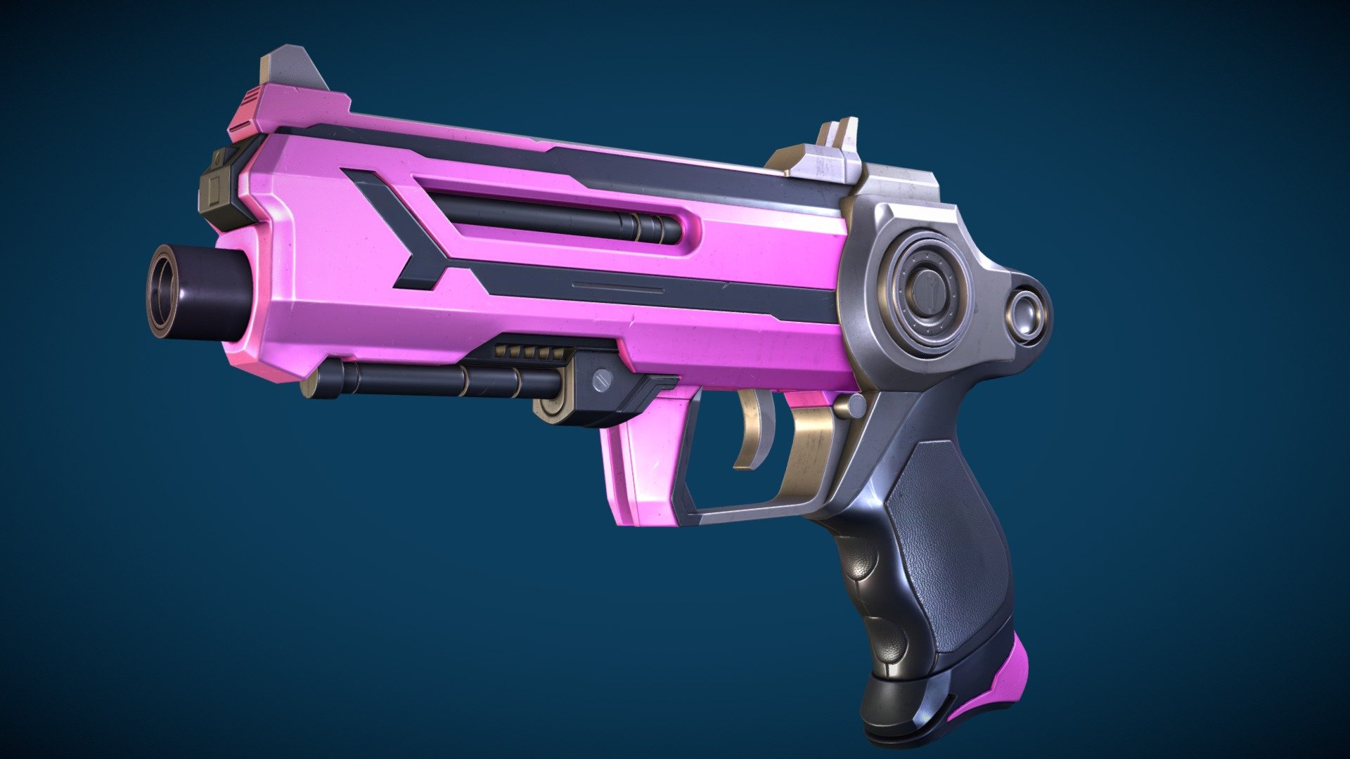 Sci-Fi Gun. Gameready model.
Texture - 2k
Tris - 9.5k - Gameready_Sci-Fi_Gun - 3D model by ElemenTxD 3d model
