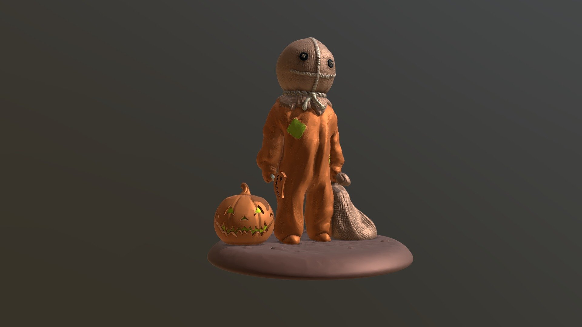 Sam from Trick or Treat - 3D model by Thomas.Day 3d model