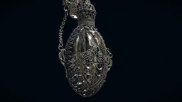 ancient victorian perfume vile victorian, ancient, fashion, medieval, accessories, fine, antique, perfume, decor, metal, old, fancy, handcrafted, vile, ornated, glass, decoration, accessoir